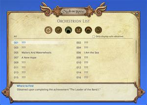 orchestrion list ffxiv.
